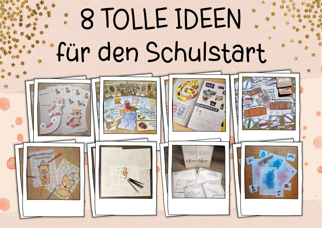 8 TOLLE IDEEN zum Schulstart