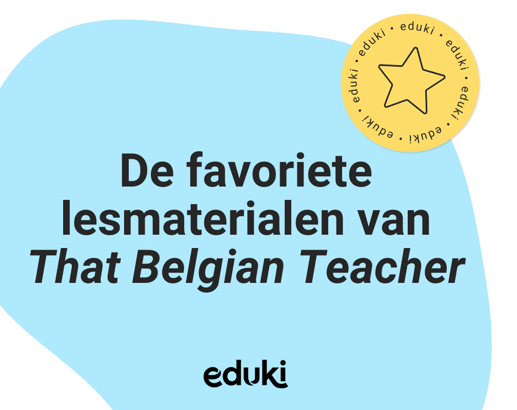 De favoriete creatieve lesmaterialen van That Belgian Teacher