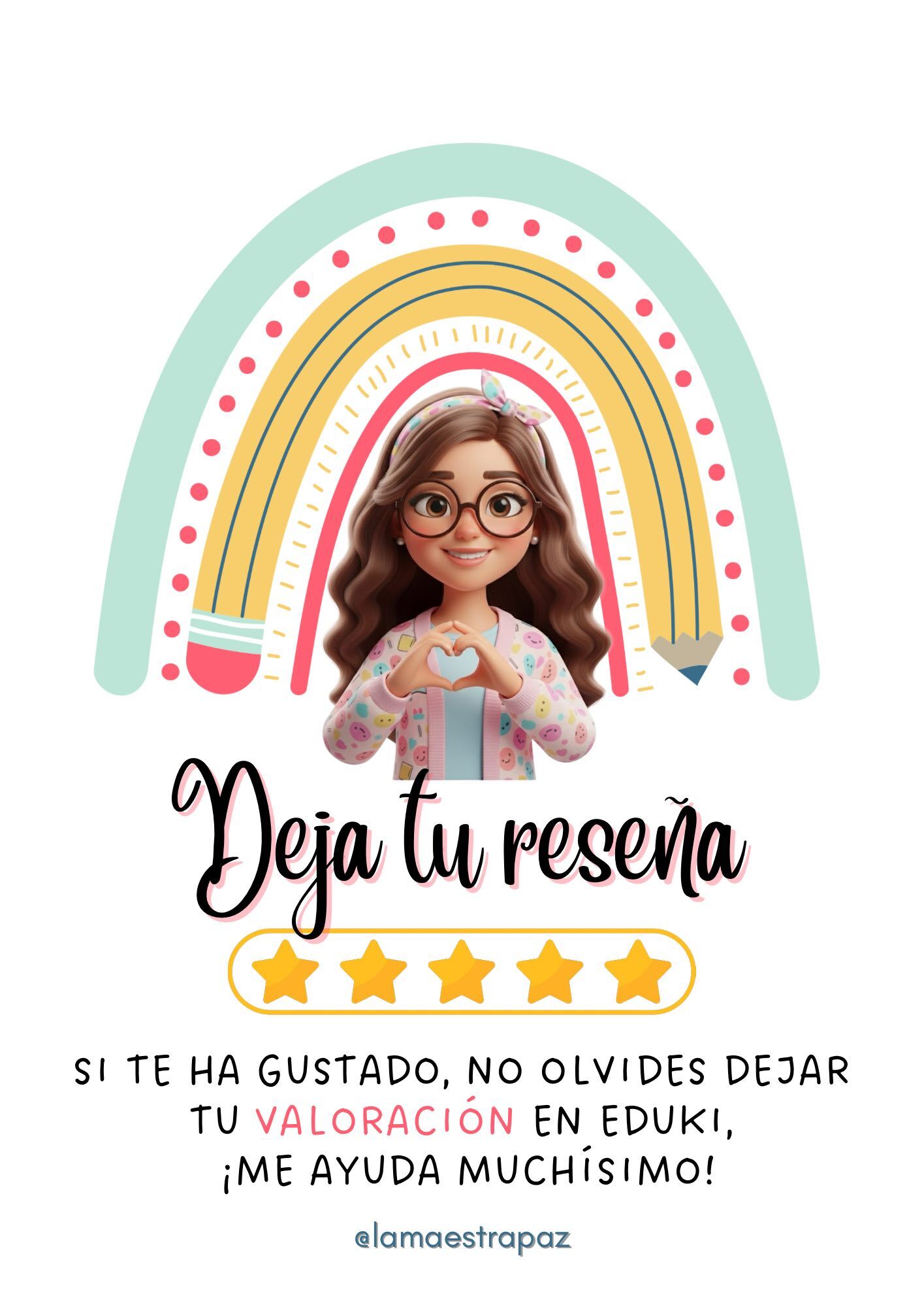 Deja tu reseña ⭐️⭐️⭐️⭐️⭐️