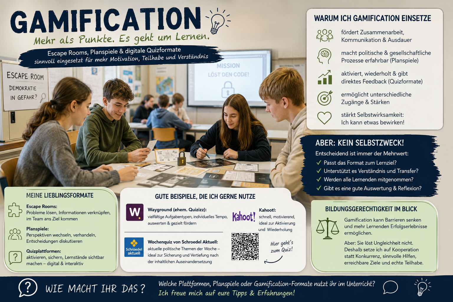 Gamification im Unterricht: Spielerei oder echter Lerngewinn?